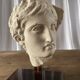 Ancient Greek head – Ephebe – Cast from the Louvre Museum