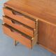 Mid-Century Modular Free Standing  Teak Wall Unit by Kjell Riise for Brodrene Jatogs, Norway, 1960s