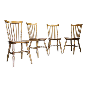 Four Baumann chairs model "Floride"