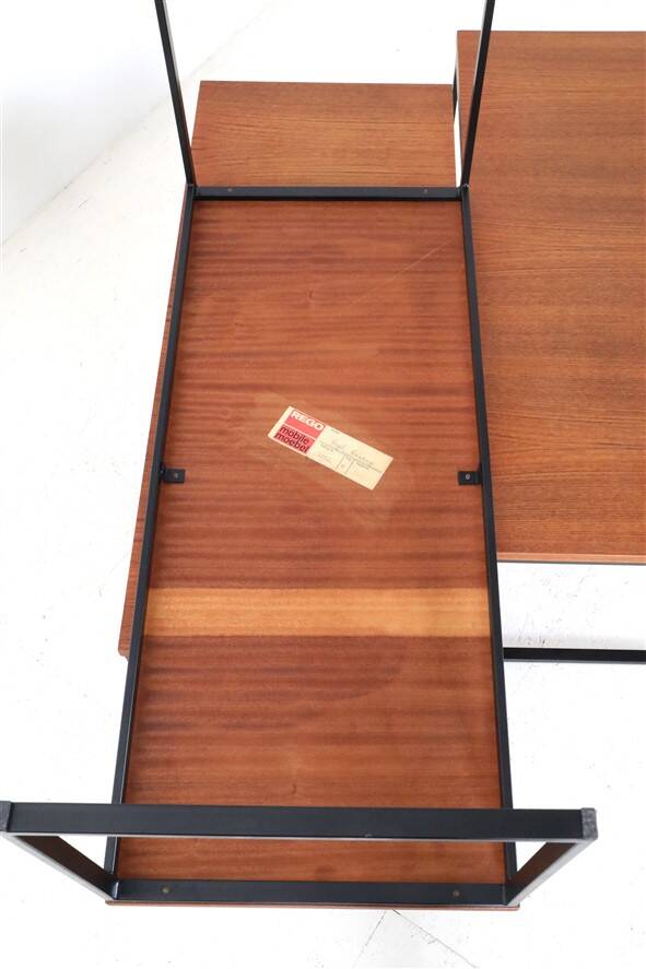 Rare Rego / Günter Renkel “Twen” teak coffee table / mid-century modern design / 1950s / 1960s modernism