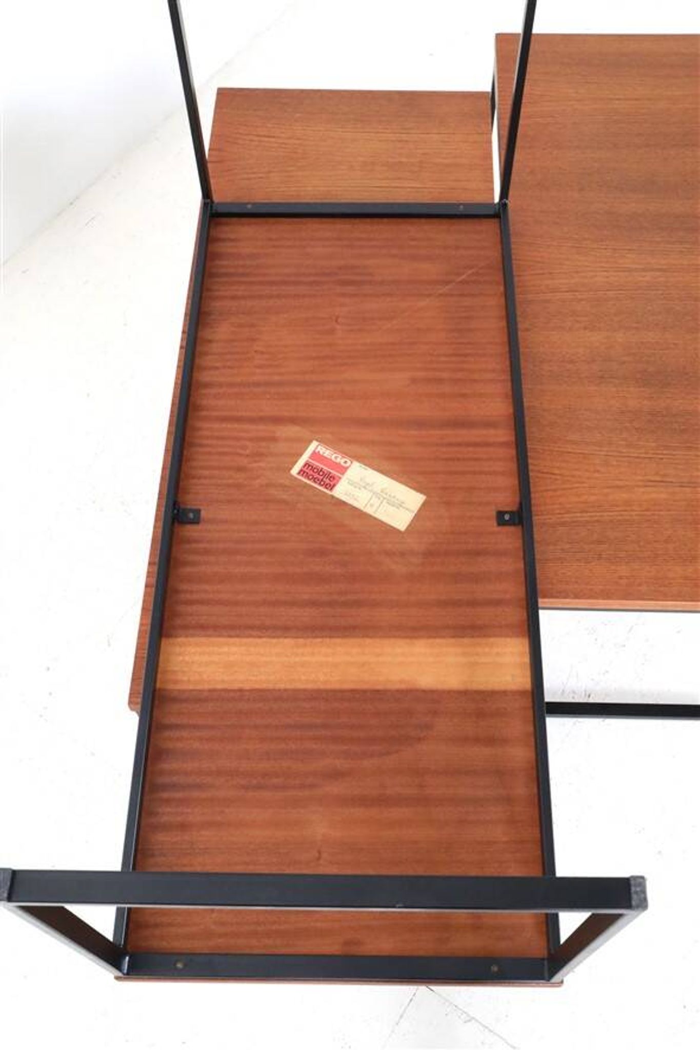 Rare Rego / Günter Renkel “Twen” teak coffee table / mid-century modern design / 1950s / 1960s modernism