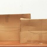 Postmodern Italian wall lamps model Piatto D9 by Sandro Colbertaldo and Paolo Rizzatto for Luceplan, set of 2.