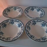 Plates crown of roses. Iron earth