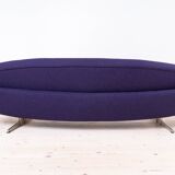 Johannes Andersen CAPRI Sofa for AB Trensums Fåtöljfabrik, Reupholstered in KVADRAT