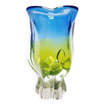 Vase par J. Hospodka pour les verreries de Chribska, Tchécoslovaquie, années 1960
