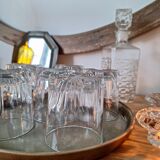 Art Deco whisky glasses