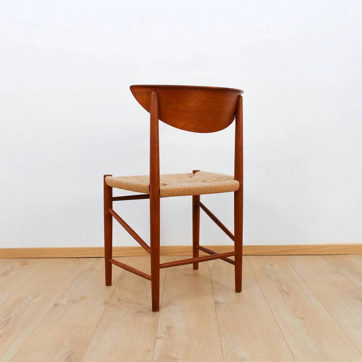 Ensemble de 2 chaises en teck par Peter Hvidt et Orla-Molgaard Nielsen