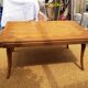Table de salle à manger vintage 50/60 en chêne massif