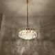 Large Austrian Palazzo Ice Glass Chandelier by J.T. Kalmar