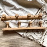 Wooden coat racks