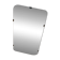 Asymmetric mirror with wood frame, 1960s