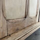 Parisian sideboard in raw wood