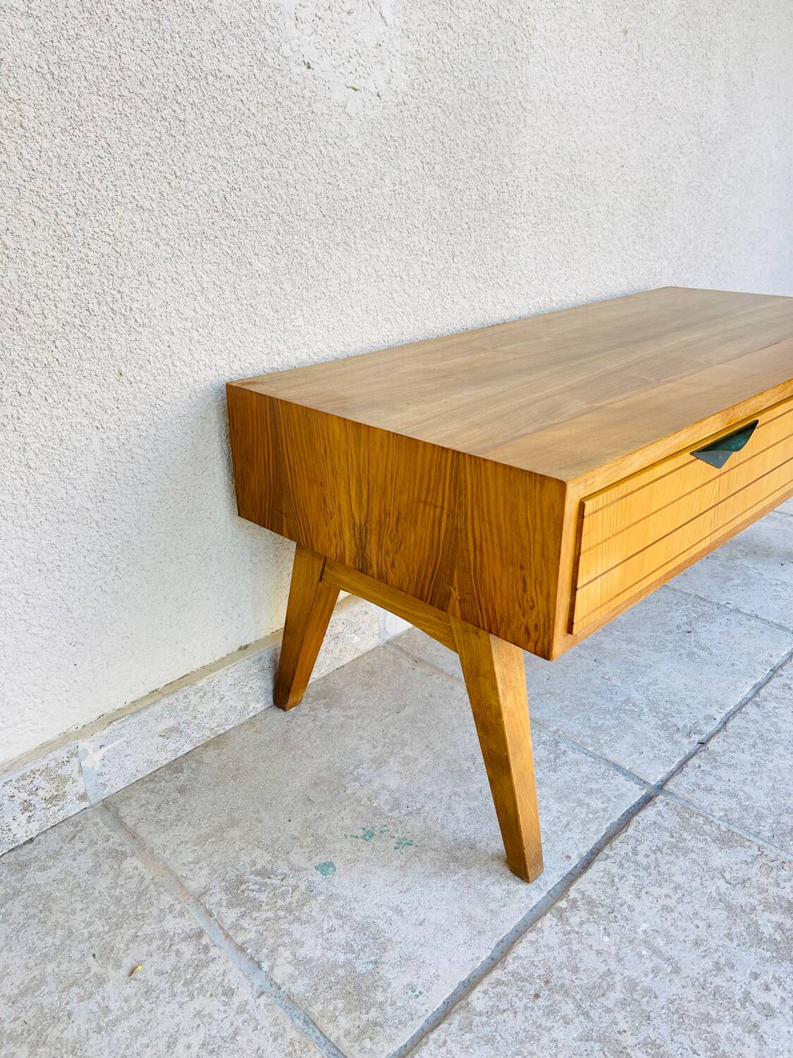 Small vintage oak sideboard