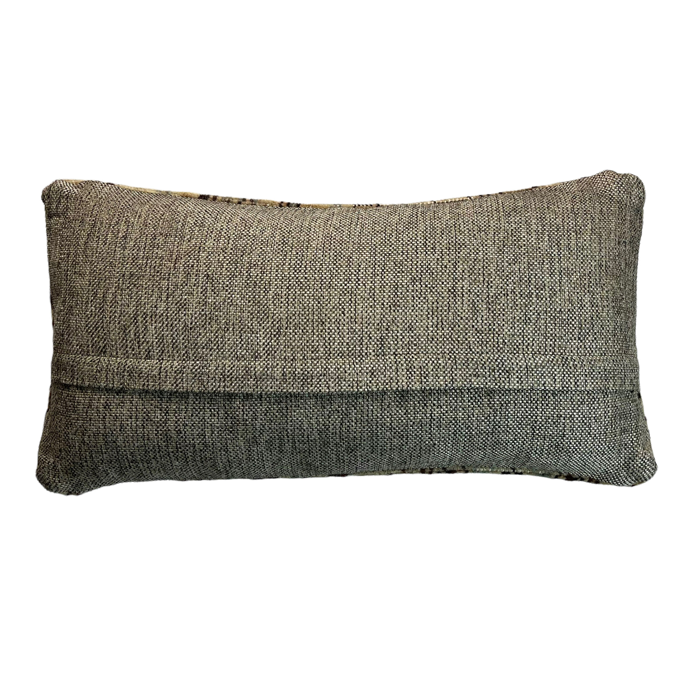 Vintage turkish handmade cushion cover , 30 x 60 cm