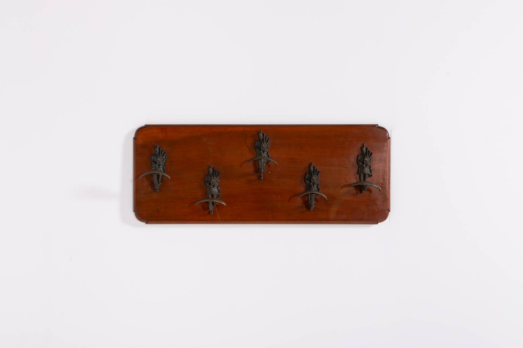 Sculptural coat hangers rack, 1960's