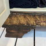 Small 19th-century patinated wardrobe