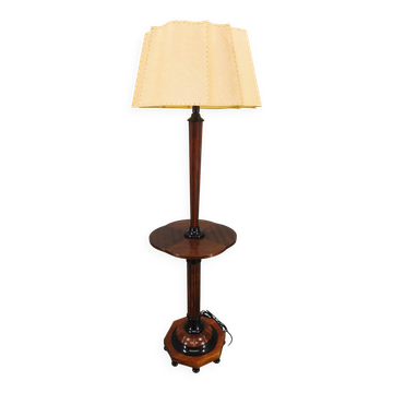 Lampadaire art déco avec table, Suède, années 1940