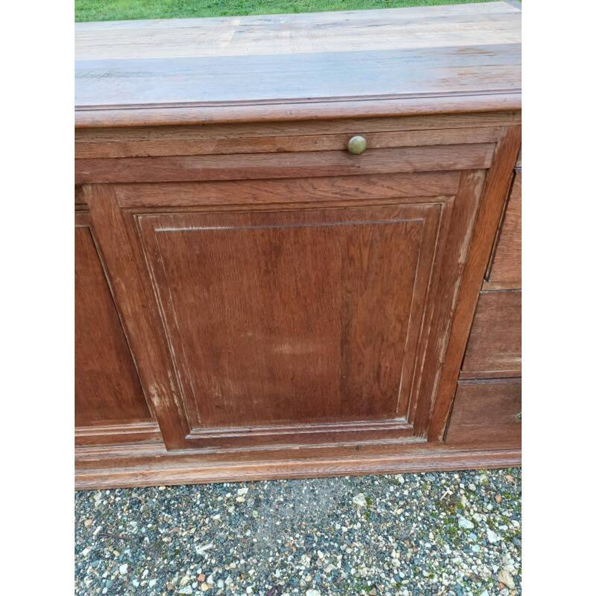 Draper's table furniture, oak, 1930s.