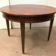 Louis XVI style round table in MAHOGANY XX century