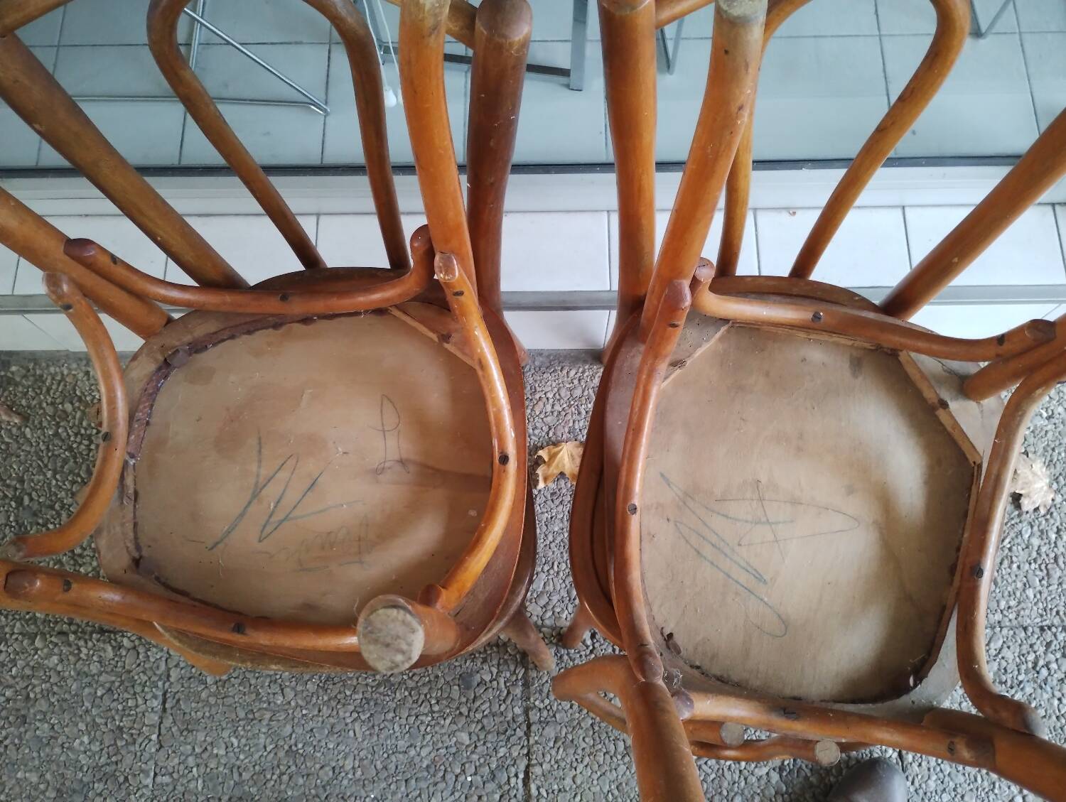 4 chaises bistrot