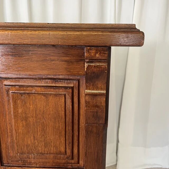 Antique oak counter/bar, 20th century