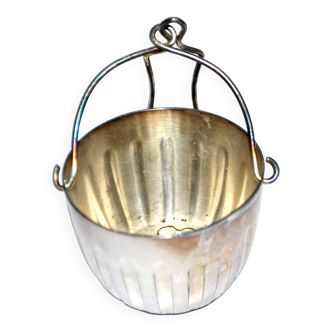 Tea filter in openwork silver metal - Strainer for old teapot
