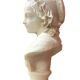 Bust of a young girl signed GRINAM NIAM Paris
