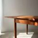 Scandinavian design dining table in solid teak from the 1960s.