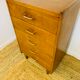 Commode / chiffonnier vintage 5 tiroirs