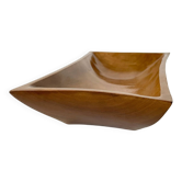 Grande coupe en bois massif vintage