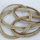 Antique wicker carpet beater