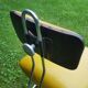 Fasem chair design Henri Liber, mustard color