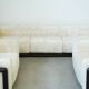 1973 “Cornaro” Sofa & Armchair Set by Carlo Scarpa for Simon