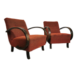 Pair of armchairs by Jindrich Halabala