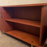 Scandinavian teak bookcase 60s