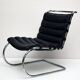 Ludwig Mies van der Rohe armchair MR series for Knoll, 1980s
