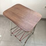 Magazine rack side table
