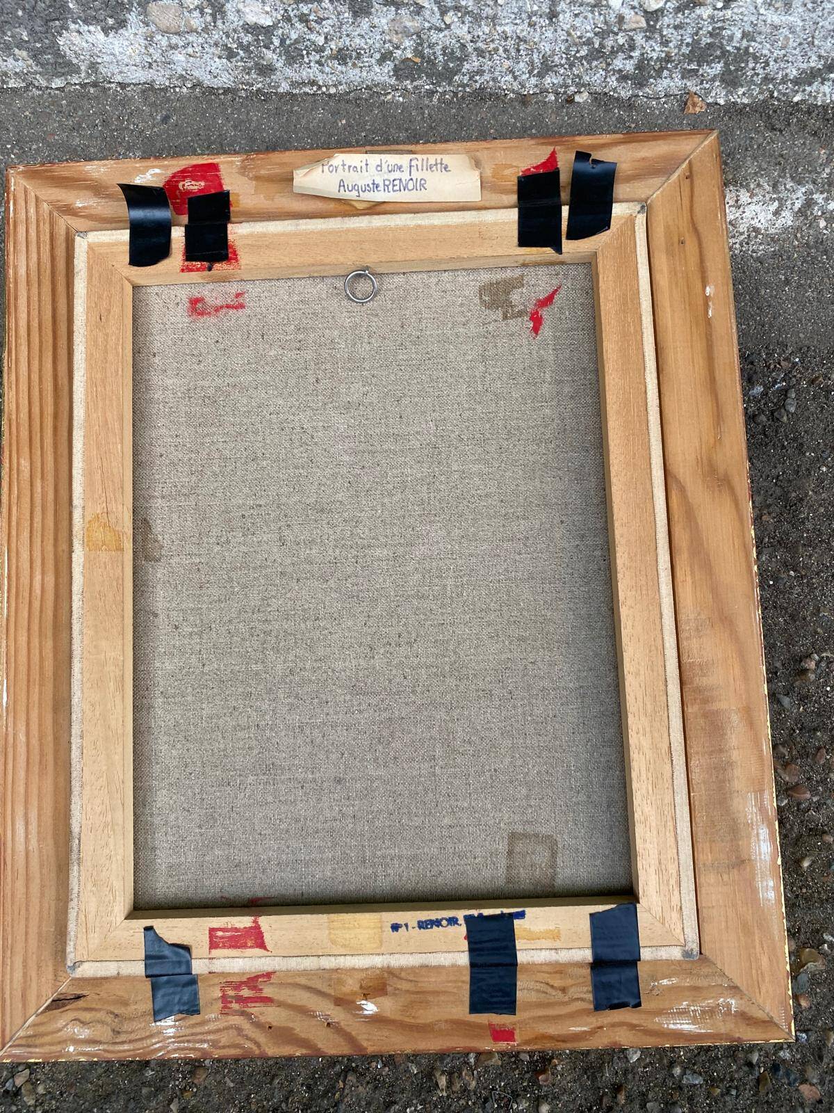 Oil painting on canvas reproduction of Auguste Renoir girl 30x36