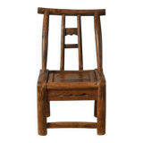 Haizi – Antique Chinese children's chair in willow no. 10
