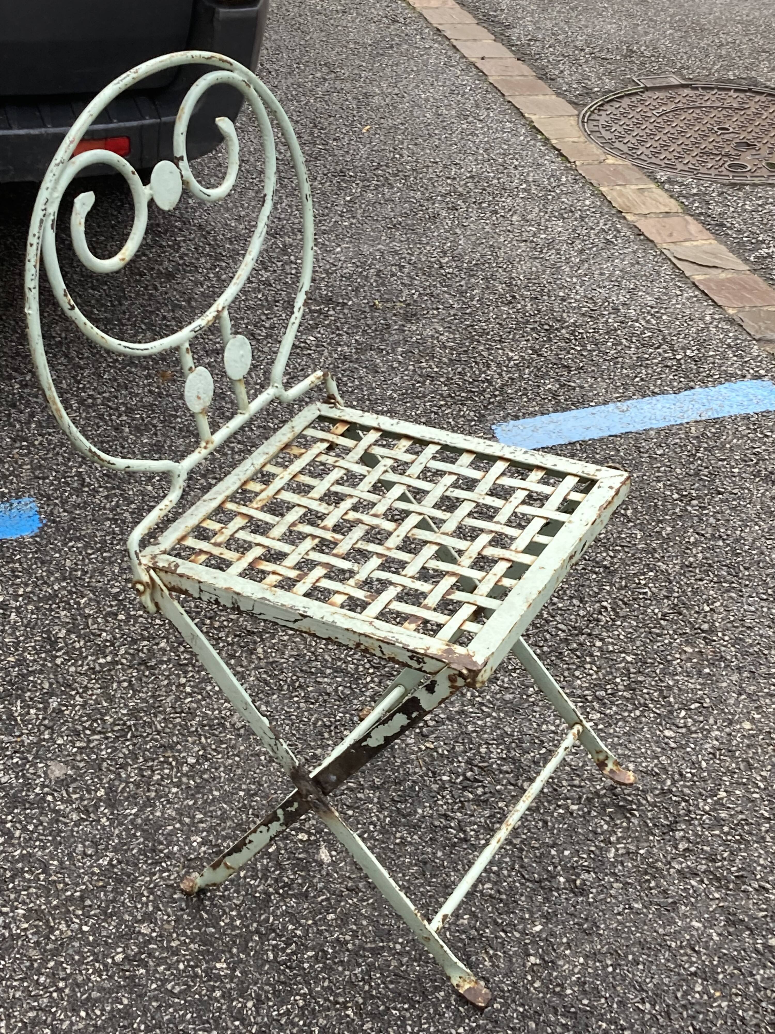 Chaise de jardin