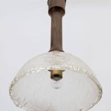 Angelo Brotto - Murano glass and bronze chandelier - Mid-Century - Esperia,