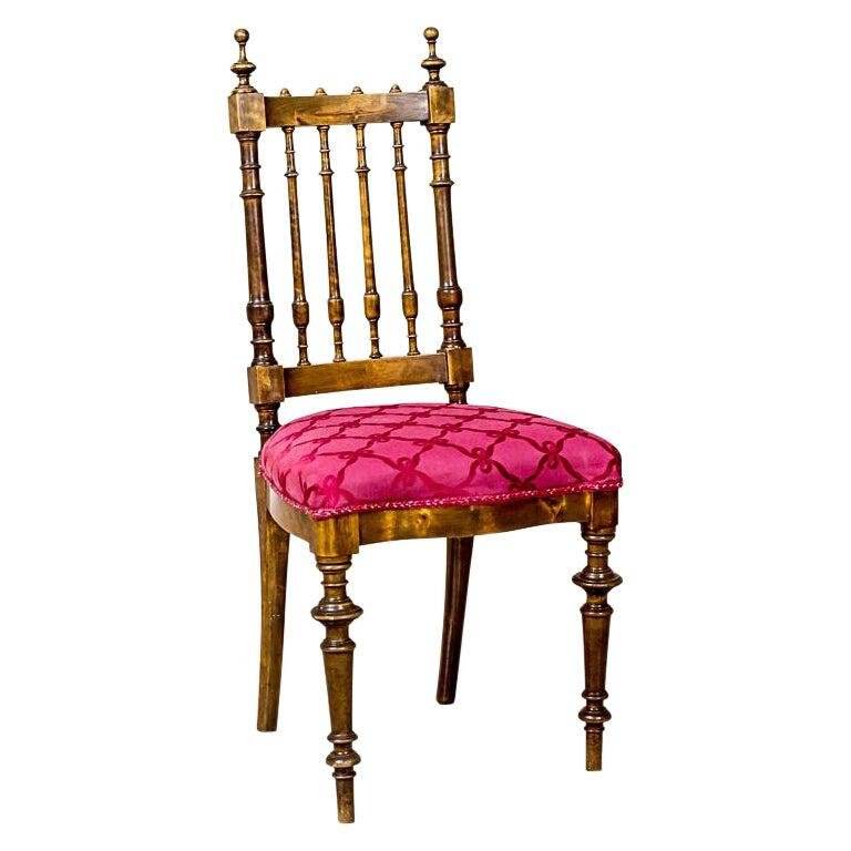 Vintage Walnut Chair, 1930