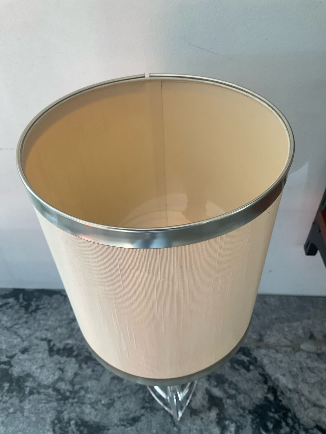 Daum crystal lamp from the 1950s