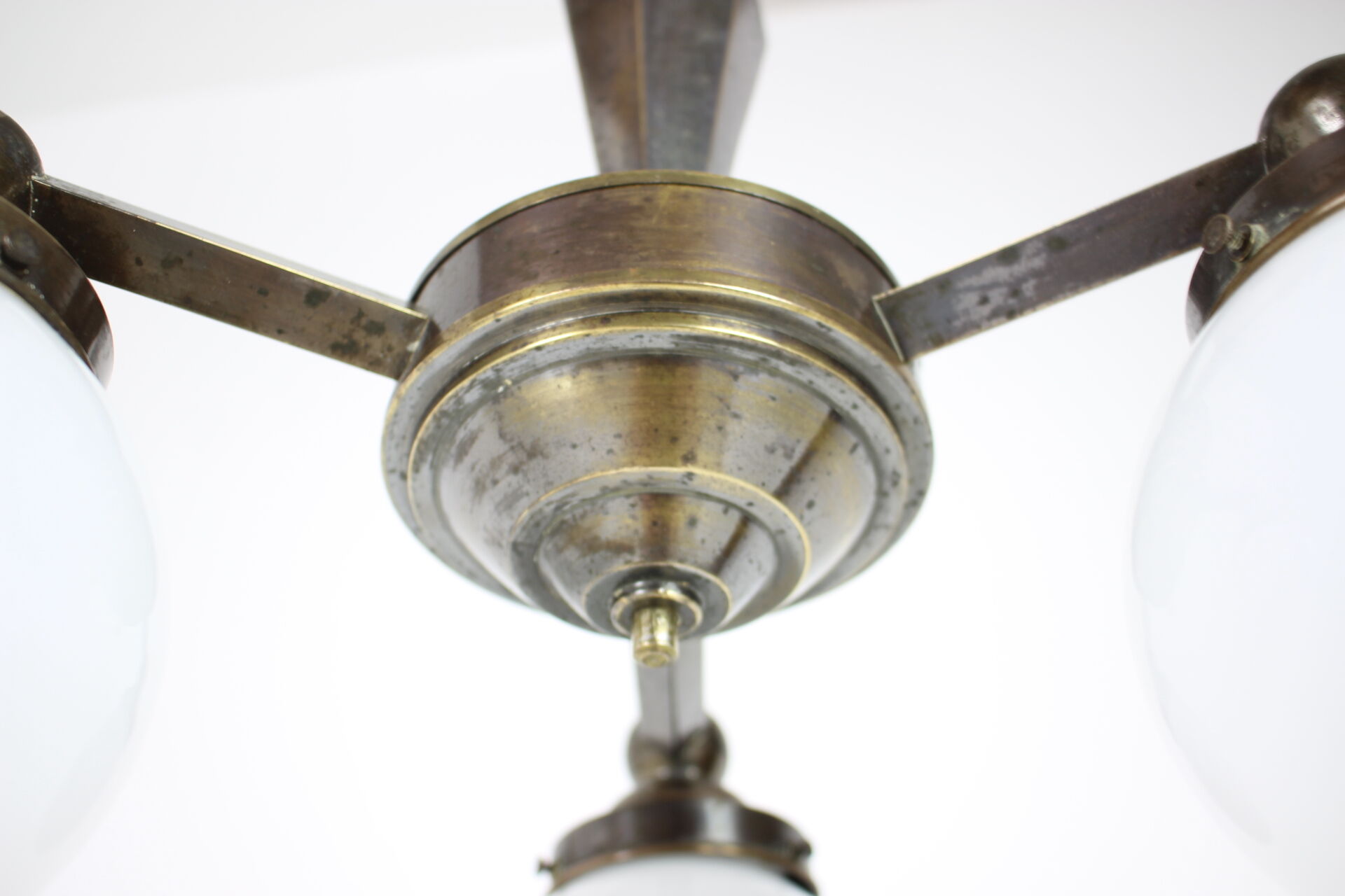 Art Deco chandelier, circa 1920's.