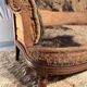 19th century Louis Philippe 3-seater sofa in walnut, ready to upholster