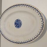 Plat ovale St Amand Vintage