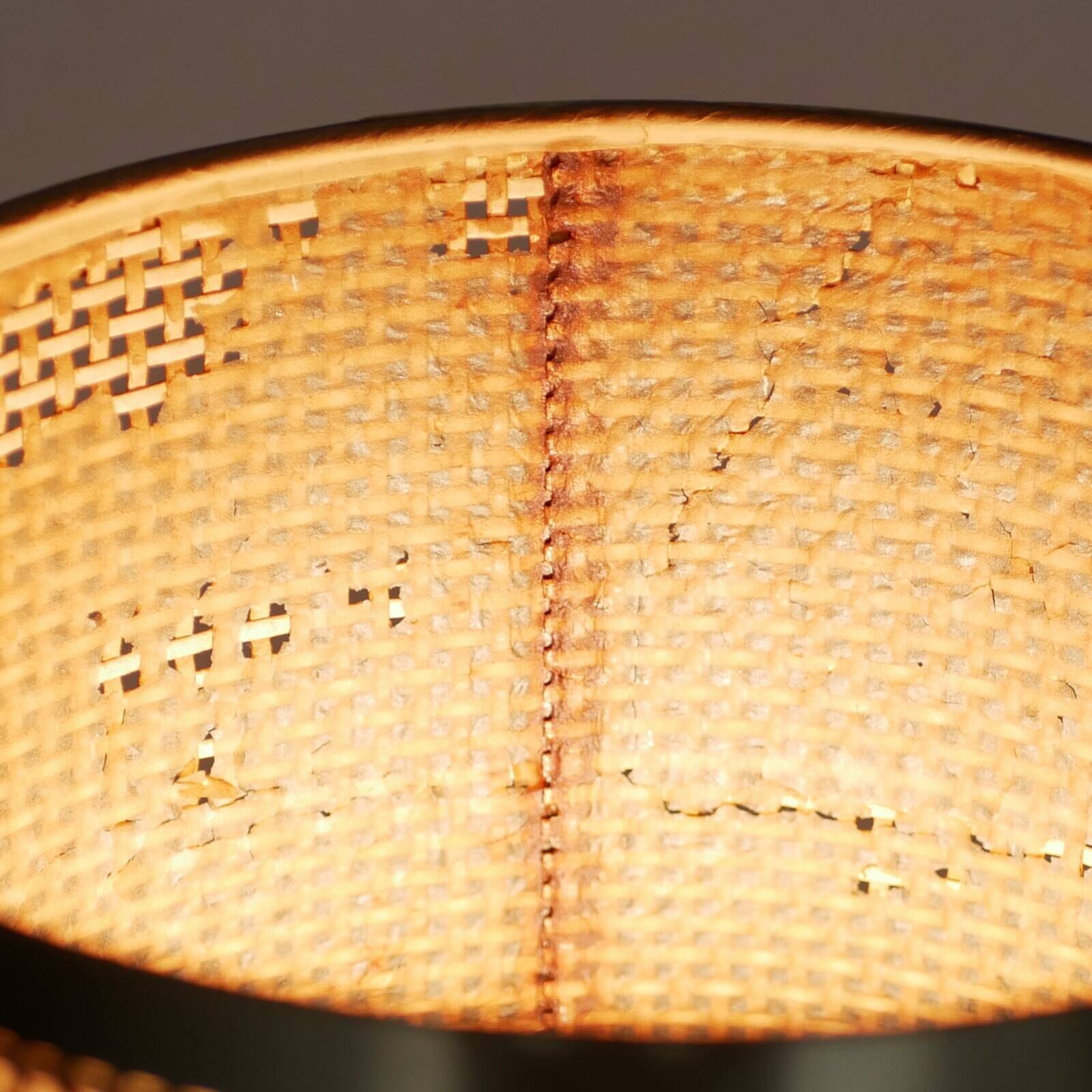 1970s travertine lamp