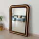 Louis Philippe mirror 105*71cm in wood and stucco 19th century
