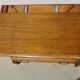 Small oak sideboard, rotating tray