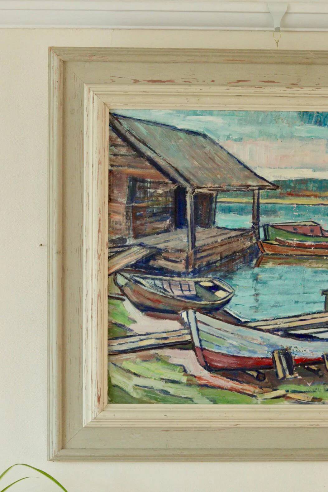 "Marine motif" by Gunnar Pettersson